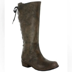 Wolky Taupe Pardo Leather Boot